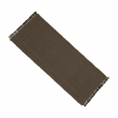 Black Oat Newbury Gingham Table Runner TR670011 - The Fox Decor